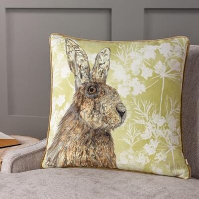 furn Wylder Manor Hare piiped Feather Rich Filled Cushion furn Wylder Manor Hare piiped Feather Rich Filled Cushion