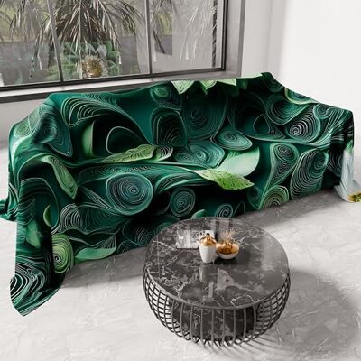 PETTI Artigiani Italiani Ręcznik z mikrofibry, narzuta na sofę, narzuta na sofę 360 x 270 cm, wzór kwiatowy 05 22, zmywalny pokrowiec na łóżko, narzuta na łóżko i nakrycie stołu PETTI Artigiani Italiani Ręcznik z mikrofibry, narzuta na sofę, narzuta na sofę 360 x 270 cm, wzór kwiatowy 05 22, zmywalny pokrowiec na łóżko, narzuta na łóżko i nakrycie stołu