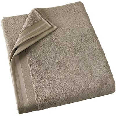 De Witte Lietaer Witte von Lietaer 171271 Contessa Luxe ręcznik kąpielowy, bawełna, 100 x 150 cm, taupe, 100 x 150 cm De Witte Lietaer Witte von Lietaer 171271 Contessa Luxe ręcznik kąpielowy, bawełna, 100 x 150 cm, taupe, 100 x 150 cm