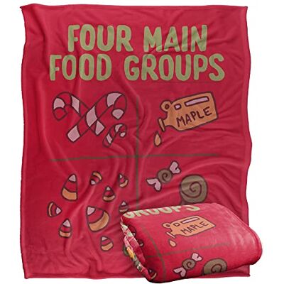 LOGOVISION ELF Silky Touch super miękki koc narzuta, 152 x 127 cm LOGOVISION ELF Silky Touch super miękki koc narzuta, 152 x 127 cm