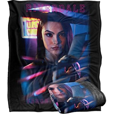 LOGOVISION RIVERDALE Silky Touch super miękki koc narzuta, 152 x 127 cm LOGOVISION RIVERDALE Silky Touch super miękki koc narzuta, 152 x 127 cm