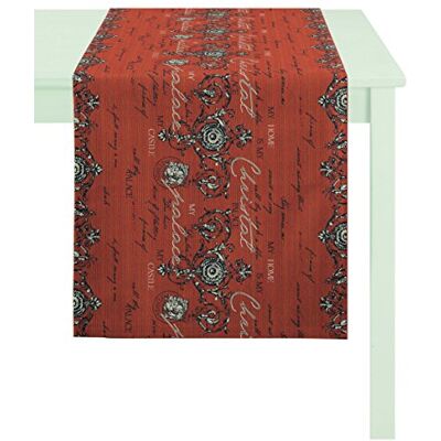 Apelt 3043_48x140_60 bieżnik "3043 czcionka" około 48x140 cm, kolor 60, pomarańczowy Apelt 3043_48x140_60 bieżnik "3043 czcionka" około 48x140 cm, kolor 60, pomarańczowy