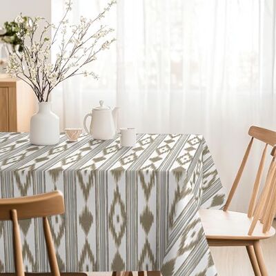 Martina Home Obrus WYSPY BRĄZOWY 240X140 CM Martina Home Obrus WYSPY BRĄZOWY 240X140 CM