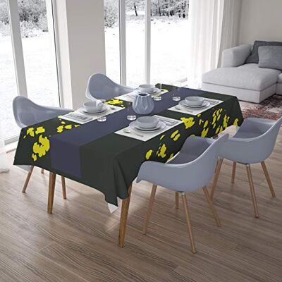 Bonamaison Dekoracja kuchenna, obrus, neonowy żółty, dym, 140 x 200 cm – zaprojektowany i wyprodukowany w Turcji Bonamaison Dekoracja kuchenna, obrus, neonowy żółty, dym, 140 x 200 cm – zaprojektowany i wyprodukowany w Turcji
