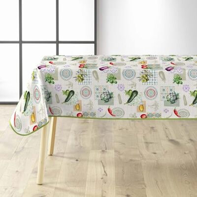 Douceur d'Intérieur , Prostokątny obrus (140 x 240 cm) Vegetalia, z nadrukiem PVC Douceur d'Intérieur , Prostokątny obrus (140 x 240 cm) Vegetalia, z nadrukiem PVC