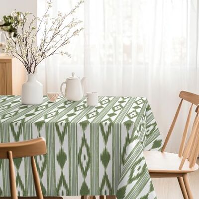 Martina Home Obrus ODZIEŻONY Wyspy Zielony 140X140 CM Martina Home Obrus ODZIEŻONY Wyspy Zielony 140X140 CM