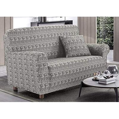 BIANCHERIAWEB Fantasy Rozkładana Sofa, Ręcznik Sofa z Półwysepem Narożnym Modułowe, Ochraniacz Przeciwdeszczowa Sofa, Sofa 2+3, Kolor Szary BIANCHERIAWEB Fantasy Rozkładana Sofa, Ręcznik Sofa z Półwysepem Narożnym Modułowe, Ochraniacz Przeciwdeszczowa Sofa, Sofa 2+3, Kolor Szary