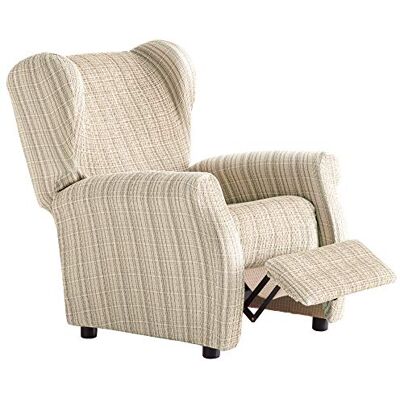Martina Home Pokrowiec na fotel, elastyczny relaks 32 x 42 x 8 cm beżowy Martina Home Pokrowiec na fotel, elastyczny relaks 32 x 42 x 8 cm beżowy