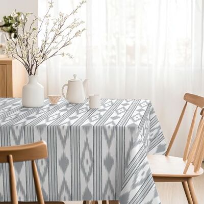 Martina Home Obrus ODZIANY Wyspy Szary 220X140 CM Martina Home Obrus ODZIANY Wyspy Szary 220X140 CM