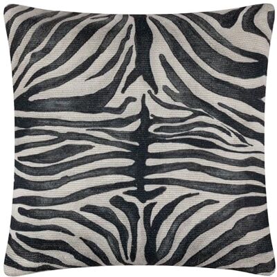 Paoletti Leopardis Zebra tkana poszewka na poduszkę na zewnątrz, wielokolorowa 59 x 59 cm Paoletti Leopardis Zebra tkana poszewka na poduszkę na zewnątrz, wielokolorowa 59 x 59 cm
