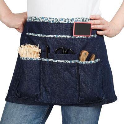 La cordeline Krótki fartuch ogrodniczy Jeansblau Liberty 64 x 0,5 x 34 cm TJC1BJL La cordeline Krótki fartuch ogrodniczy Jeansblau Liberty 64 x 0,5 x 34 cm TJC1BJL