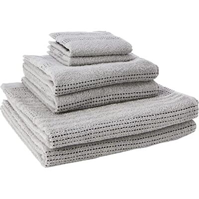 Rapport Spa Bale, zestaw ręczników 100% bawełna – srebrny, Soft Green Rapport Spa Bale, zestaw ręczników 100% bawełna – srebrny, Soft Green