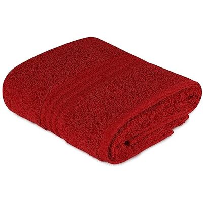 Czerwony ręcznik WELLHOME - 50x90cm Czerwony ręcznik WELLHOME - 50x90cm