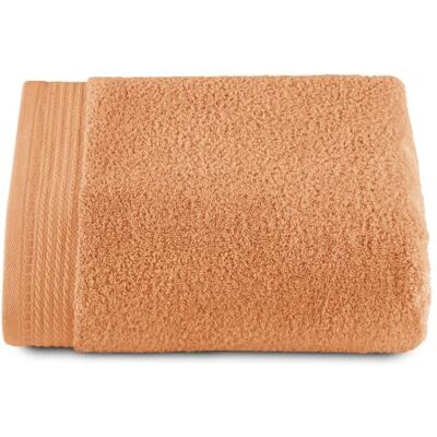 Top Towel RIZO Zestaw 1 ręczników prysznicowych Ręczniki kąpielowe 100% czesana bawełna 600g/m2 Wymiary 70x140 cm Papaja Top Towel RIZO Zestaw 1 ręczników prysznicowych Ręczniki kąpielowe 100% czesana bawełna 600g/m2 Wymiary 70x140 cm Papaja