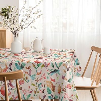 Martina Home Obrus Kwarela 100X140 CM Czerwony Martina Home Obrus Kwarela 100X140 CM Czerwony