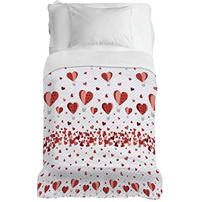 PENSIERI DELICATI DELIKOWANE MYŚLIWOŚCI Ręcznik Narzuty 170 x 280 cm, Pojedyncze Ręcznik 100% Bawełna Pique, Idealny Jako Umeblowany Ręcznik, Koc Zapisz Łóżko 1 Kwadrat, Fantasy Balon Czerwony, 100% Made in Italy PENSIERI DELICATI DELIKOWANE MYŚLIWOŚCI Ręcznik Narzuty 170 x 280 cm, Pojedyncze Ręcznik 100% Bawełna Pique, Idealny Jako Umeblowany Ręcznik, Koc Zapisz Łóżko 1 Kwadrat, Fantasy Balon Czerwony, 100% Made in Italy