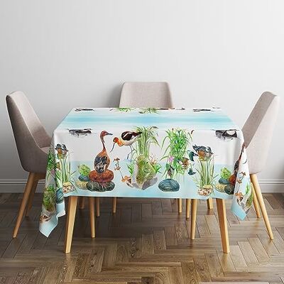 Italian Bed Linen Panama obrus odporny na zabrudzenia, 100% bawełna, Dolce Quiete, 150 x 240 cm Italian Bed Linen Panama obrus odporny na zabrudzenia, 100% bawełna, Dolce Quiete, 150 x 240 cm