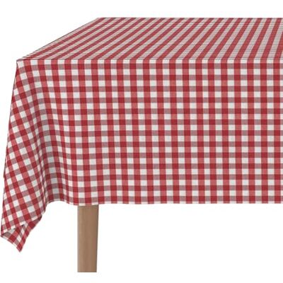 Martina Home Obrus TEFLONOWANY Vichy Czerwony 140X140 CM Martina Home Obrus TEFLONOWANY Vichy Czerwony 140X140 CM