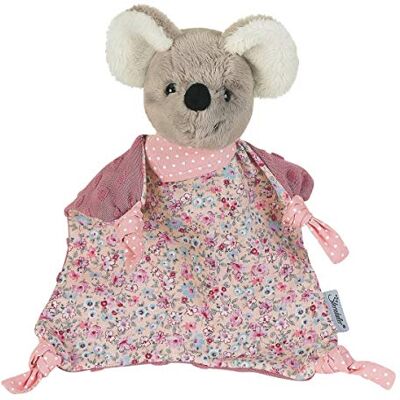 Sterntaler Ręcznik do przytulania myszy, dla dzieci od 1. miesiąca, rozmiar S, 22 cm, szary/wielokolorowy Sterntaler Ręcznik do przytulania myszy, dla dzieci od 1. miesiąca, rozmiar S, 22 cm, szary/wielokolorowy