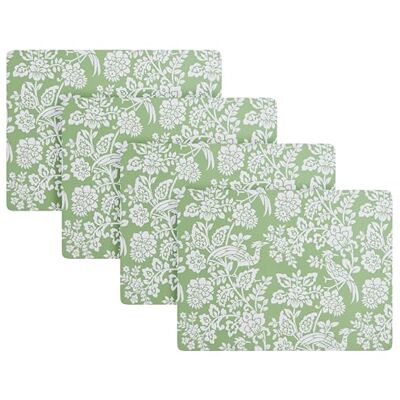 Laura Ashley Adain Palace podkładki pod talerze z korka 40 x 30 cm, odporne na wysokie temperatury, trwałe, łatwe do czyszczenia, zestaw 4 szt Laura Ashley Adain Palace podkładki pod talerze z korka 40 x 30 cm, odporne na wysokie temperatury, trwałe, łatwe do czyszczenia, zestaw 4 szt