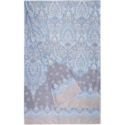 Bassetti ISOLABELLA Foulard ze 100% bawełny w kolorze Azzuro C1, wymiary: 350 x 270 cm -9330077 Bassetti ISOLABELLA Foulard ze 100% bawełny w kolorze Azzuro C1, wymiary: 350 x 270 cm -9330077