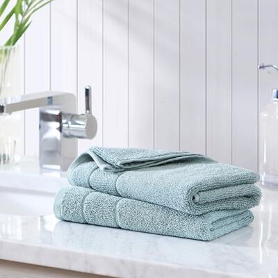Tommy Bahama Ręczniki kąpielowe, chłonne i odporne na blaknięcie, niezbędne akcesoria łazienkowe, certyfikat Öko-Tex, Island Retreat Bay Blue, 2 elementy Tommy Bahama Ręczniki kąpielowe, chłonne i odporne na blaknięcie, niezbędne akcesoria łazienkowe, certyfikat Öko-Tex, Island Retreat Bay Blue, 2 elementy