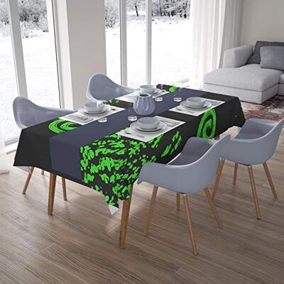 Bonamaison Dekoracja kuchenna, obrus, neonowy zielony opar, 140 x 200 cm zaprojektowany i wyprodukowany w Turcji Bonamaison Dekoracja kuchenna, obrus, neonowy zielony opar, 140 x 200 cm zaprojektowany i wyprodukowany w Turcji