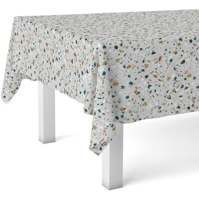 Martina Home Obrus Hule Alcoa Szary 300X140 CM Martina Home Obrus Hule Alcoa Szary 300X140 CM