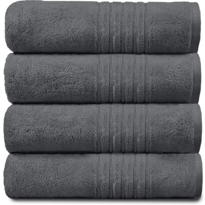 GC GAVENO CAVAILIA 450 g/m² Jumbo ręcznik kąpielowy, 100% bawełna egipska, węgiel drzewny, 4 sztuki GC GAVENO CAVAILIA 450 g/m² Jumbo ręcznik kąpielowy, 100% bawełna egipska, węgiel drzewny, 4 sztuki