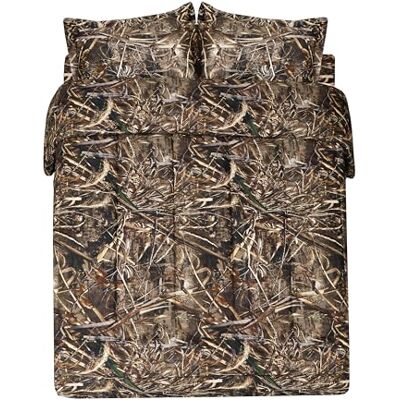 VISI-ONE Realtree Max-5 zestaw pościeli moro, wysokiej jakości tkanina z polibawełny, zestaw łóżek moro, 2-częściowy, super miękki, 2-częściowy zestaw pościeli leśnej – polowanie i na zewnątrz, można VISI-ONE Realtree Max-5 zestaw pościeli moro, wysokiej jakości tkanina z polibawełny, zestaw łóżek moro, 2-częściowy, super miękki, 2-częściowy zestaw pościeli leśnej – polowanie i na zewnątrz, można