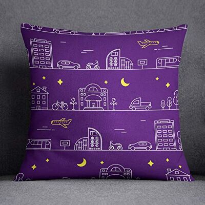 Questo Casa Dekoracyjna poszewka na poduszkę, poszewka na poduszkę, ozdobna poszewka na poduszkę, do mieszkania, na sofę, do kawiarni, rozmiar: 45 x 45 cm zaprojektowana i wyprodukowana w Turkiye Questo Casa Dekoracyjna poszewka na poduszkę, poszewka na poduszkę, ozdobna poszewka na poduszkę, do mieszkania, na sofę, do kawiarni, rozmiar: 45 x 45 cm zaprojektowana i wyprodukowana w Turkiye