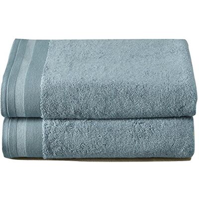 De Witte Lietaer Contessa Luxe ręcznik z bawełny, 70 x 140 cm, zestaw 2-częściowy, lodowy niebieski, 70 x 140 cm De Witte Lietaer Contessa Luxe ręcznik z bawełny, 70 x 140 cm, zestaw 2-częściowy, lodowy niebieski, 70 x 140 cm