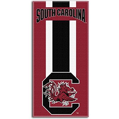 1COL620000042RET Northwest NCAA South Carolina Fighting Gamecocks Ręcznik plażowy uniseks dla dorosłych, 76 x 152 cm, Zone Read 1COL620000042RET Northwest NCAA South Carolina Fighting Gamecocks Ręcznik plażowy uniseks dla dorosłych, 76 x 152 cm, Zone Read