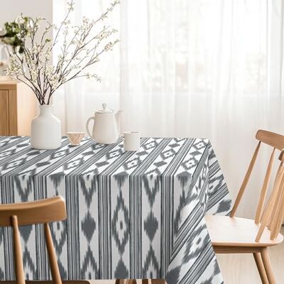 Martina Home Obrus ODZIANY Wyspy Czarny 250X140 CM Martina Home Obrus ODZIANY Wyspy Czarny 250X140 CM