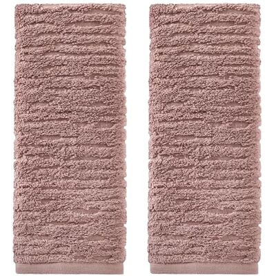 SKL Home CloudSoft Cotton Luxury 2-częściowy zestaw ręczników do rąk, glina SKL Home CloudSoft Cotton Luxury 2-częściowy zestaw ręczników do rąk, glina