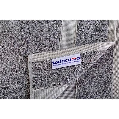 Todocama 2-częściowy zestaw ręczników, 100% bawełna 550 gsm, bardzo miękkie, 5503, bardzo chłonne i szybkoschnące. (jasnoszary, 100 x 150 cm) Todocama 2-częściowy zestaw ręczników, 100% bawełna 550 gsm, bardzo miękkie, 5503, bardzo chłonne i szybkoschnące. (jasnoszary, 100 x 150 cm)