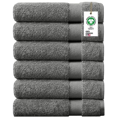 Delara A1 HOME COLLECTIONS Ręcznik do rąk z bawełny organicznej Feather Touch szybkoschnący 700 g/m², szary ze skóry rekina, 50 x 70 cm, 6 szt Delara A1 HOME COLLECTIONS Ręcznik do rąk z bawełny organicznej Feather Touch szybkoschnący 700 g/m², szary ze skóry rekina, 50 x 70 cm, 6 szt