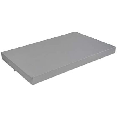 Superkissen24. Łóżko dla psa, poduszka dla psa, materac dla psa, legowisko dla psa – wodoodporne, można prać – 120 x 80 cm – szare Superkissen24. Łóżko dla psa, poduszka dla psa, materac dla psa, legowisko dla psa – wodoodporne, można prać – 120 x 80 cm – szare
