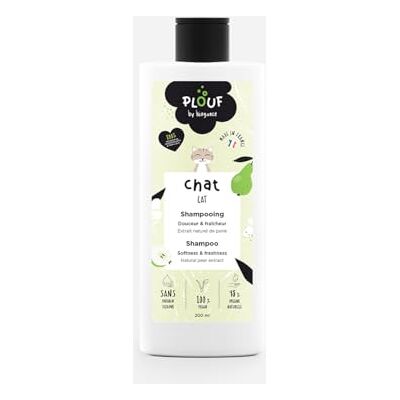 Biogance Plouf Plouf szampon dla kota z ekstraktem z gruszki, 200 ml Biogance Plouf Plouf szampon dla kota z ekstraktem z gruszki, 200 ml