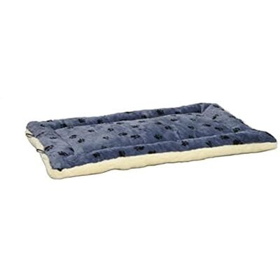 MidWest Homes for Pets MidWest Homes dla zwierząt domowych, poduszka z polaru, dwustronna, z odciskami łapy Midwest Quiet Time 119,38 x 73,66 cm, niebieska MidWest Homes for Pets MidWest Homes dla zwierząt domowych, poduszka z polaru, dwustronna, z odciskami łapy Midwest Quiet Time 119,38 x 73,66 cm, niebieska