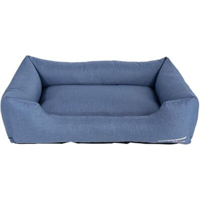 JACK AND VANILLA Wodoodporna sofa dla psa wodoodporny, trwały i wygodny kosz dla małych i dużych psów Łatwa do prania Kolor niebieski L, 100 x 70 x 26 cm JACK AND VANILLA Wodoodporna sofa dla psa wodoodporny, trwały i wygodny kosz dla małych i dużych psów Łatwa do prania Kolor niebieski L, 100 x 70 x 26 cm