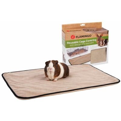 Flamingo Koc dla gryzoni Riley Taupe – 100 x 55 cm, miękki i trwały koc dla zwierząt domowych, komfort i ciepło Flamingo Koc dla gryzoni Riley Taupe – 100 x 55 cm, miękki i trwały koc dla zwierząt domowych, komfort i ciepło