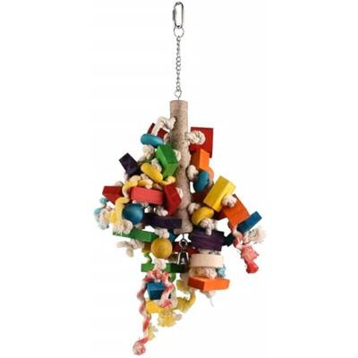 Flamingo Vogelspeelgoed Kooihanger Rainbow Che 15 x 15 x 50 cm Wielokolorowy Flamingo Vogelspeelgoed Kooihanger Rainbow Che 15 x 15 x 50 cm Wielokolorowy
