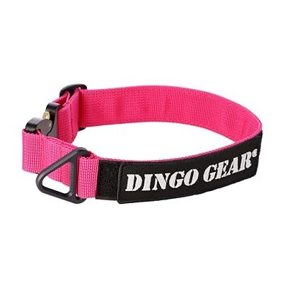 DINGO GEAR WWW.DINGOGEAR.COM 1977 DINGO GEAR Cobra obroża dla psa z profesjonalną klamrą bezpieczeństwa i etykietą przymocowana za pomocą zapięcia przypominającego rzepy, niezawodna obroża do treningu obrony, zadań specjalnych, obwód DINGO GEAR WWW.DINGOGEAR.COM 1977 DINGO GEAR Cobra obroża dla psa z profesjonalną klamrą bezpieczeństwa i etykietą przymocowana za pomocą zapięcia przypominającego rzepy, niezawodna obroża do treningu obrony, zadań specjalnych, obwód