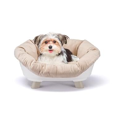 FERPLAST SOFA THRONE 4 - Kosz dla kota i małego psa - Biały FERPLAST SOFA THRONE 4 - Kosz dla kota i małego psa - Biały
