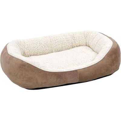 MidWest Homes for Pets Łóżko przytulane, kolor taupe, mały MidWest Homes for Pets Łóżko przytulane, kolor taupe, mały