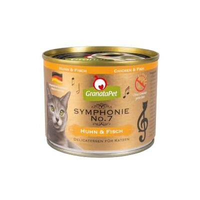 GranataPet Symphonie Karma dla Kotów, Kurczak/Ryba, 6 x 200 g GranataPet Symphonie Karma dla Kotów, Kurczak/Ryba, 6 x 200 g