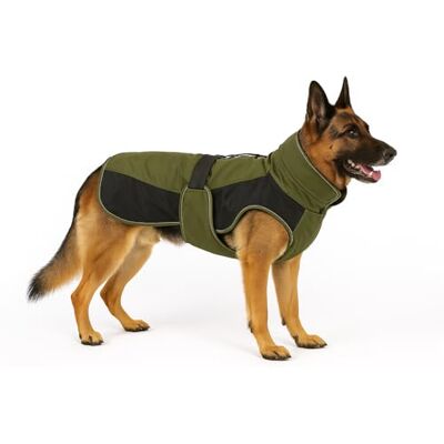 Flamingo Płaszcz zimowy Eisberg khaki/ciemnoniebieski 70 cm Flamingo Płaszcz zimowy Eisberg khaki/ciemnoniebieski 70 cm