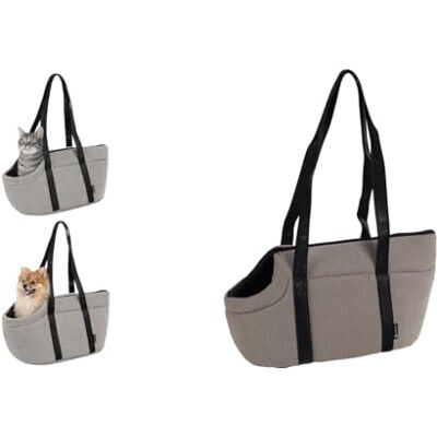 Flamingo Torba transportowa Aaliyah szara 46 x 23 x 25 cm Flamingo Torba transportowa Aaliyah szara 46 x 23 x 25 cm