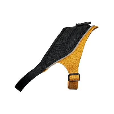 JULIUS K-9 JK9 KnitFit dzianinowa uprząż dla psa, rozmiar: M, żółto-czarna JULIUS K-9 JK9 KnitFit dzianinowa uprząż dla psa, rozmiar: M, żółto-czarna